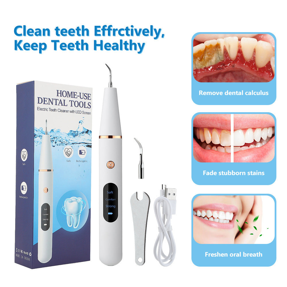 BrightVibeᵀᴴ Ultrasonic Dental Cleaner & Stain Remover