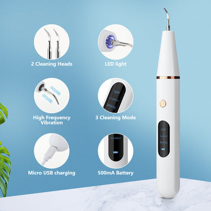 BrightVibeᵀᴴ Ultrasonic Dental Cleaner & Stain Remover
