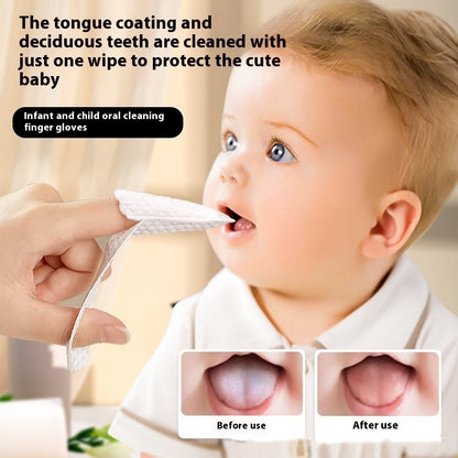 BrightVibeᵀᴴ Soft & Gentle Baby Finger Toothbrush