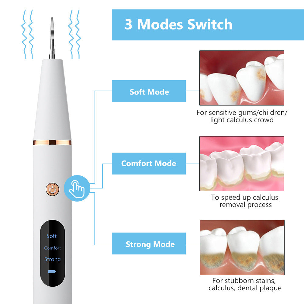 BrightVibeᵀᴴ Ultrasonic Dental Cleaner & Stain Remover